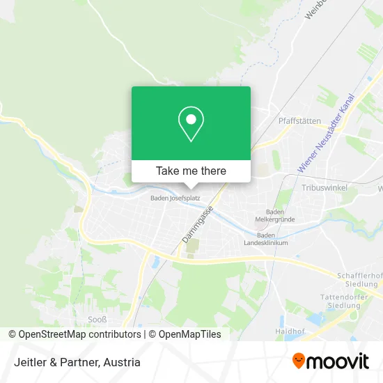 Jeitler & Partner map