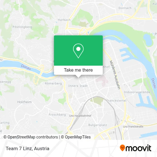 Team 7 Linz map
