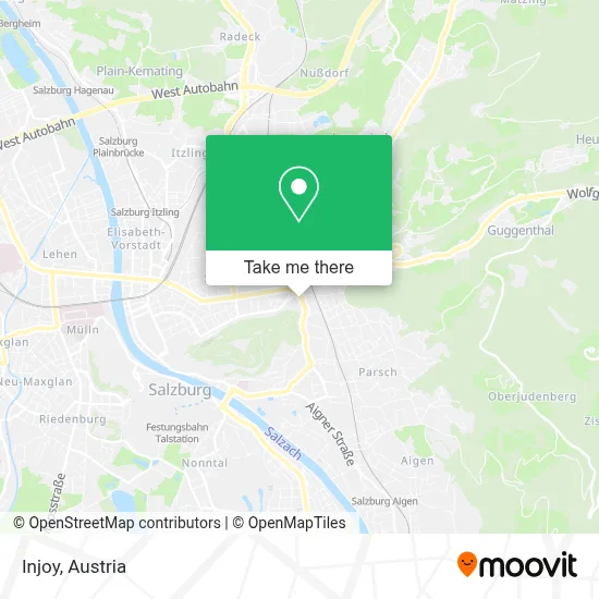 Injoy map