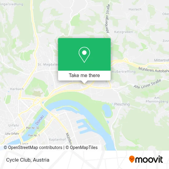 Cycle Club map
