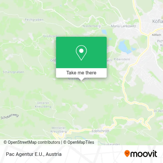 Pac Agentur E.U. map