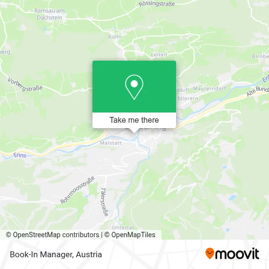 Book-In Manager map