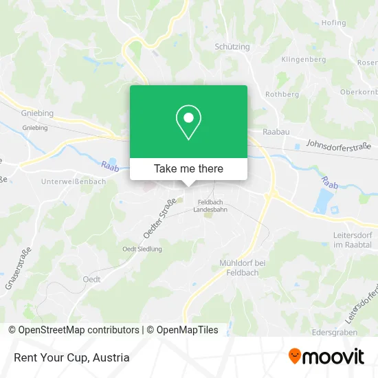 Rent Your Cup map