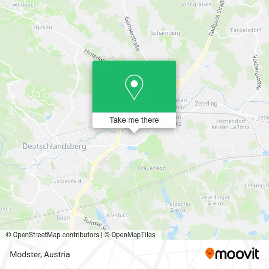 Modster map