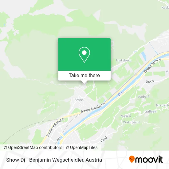 Show-Dj - Benjamin Wegscheidler map