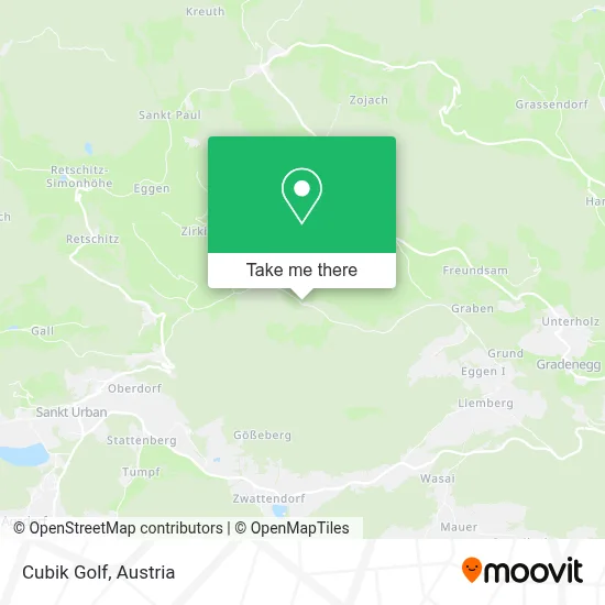 Cubik Golf map