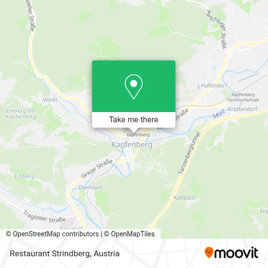 Restaurant Strindberg map