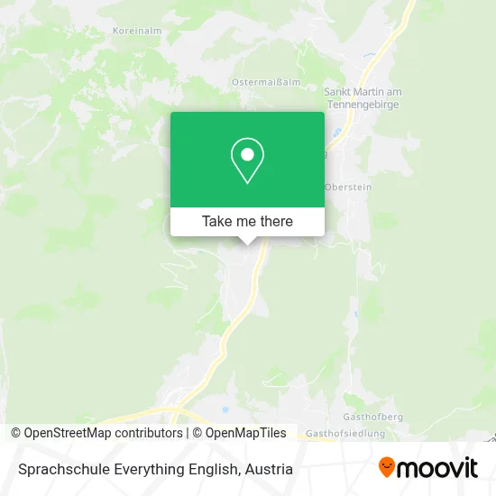 Sprachschule Everything English map