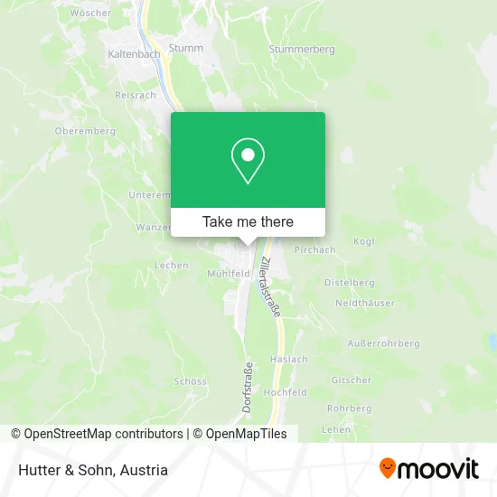 Hutter & Sohn map