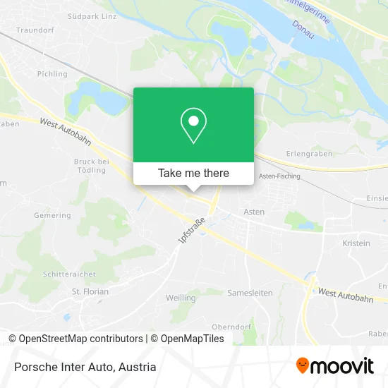 Porsche Inter Auto map