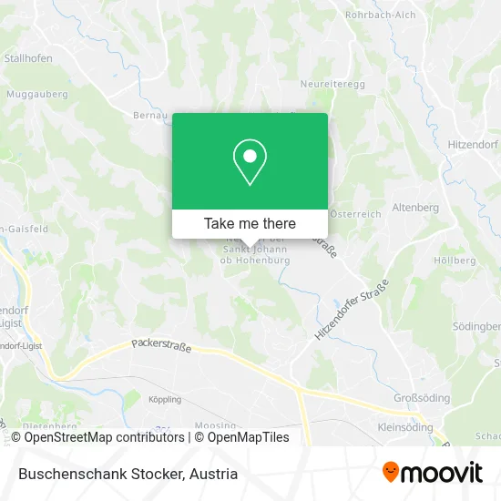 Buschenschank Stocker map