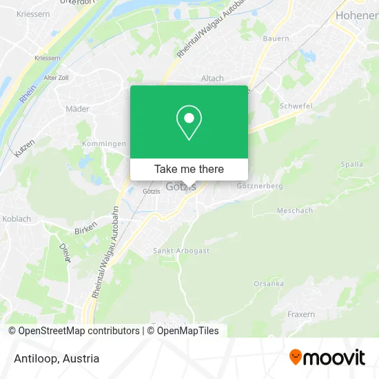 Antiloop map