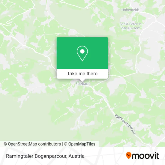 Ramingtaler Bogenparcour map