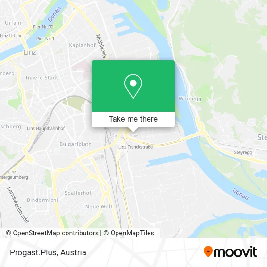 Progast.Plus map