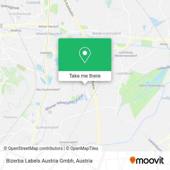 Bizerba Labels Austria Gmbh map