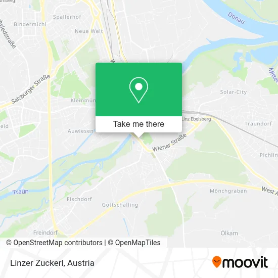 Linzer Zuckerl map