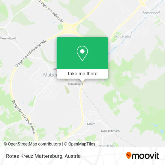Rotes Kreuz Mattersburg map