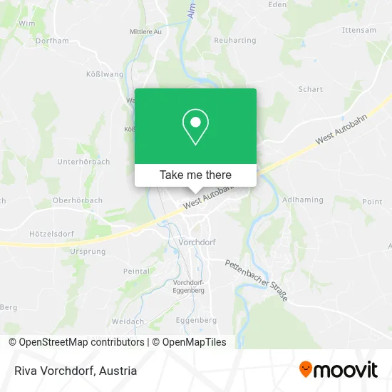 Riva Vorchdorf map