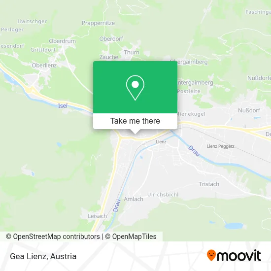 Gea Lienz map