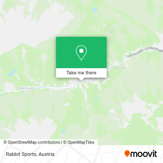 Rabbit Sports map
