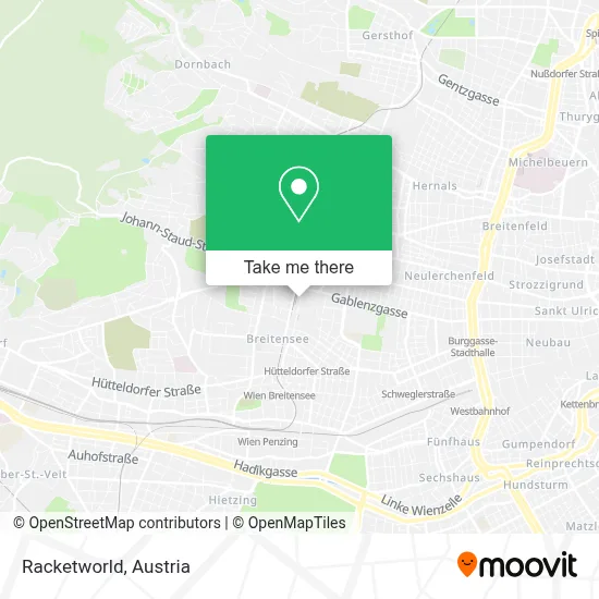 Racketworld map