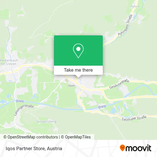 Iqos Partner Store map