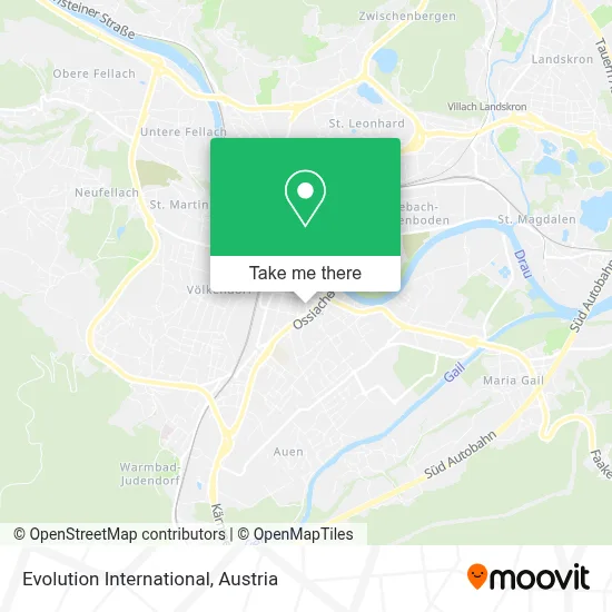 Evolution International map