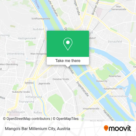 Mango's Bar Millenium City map