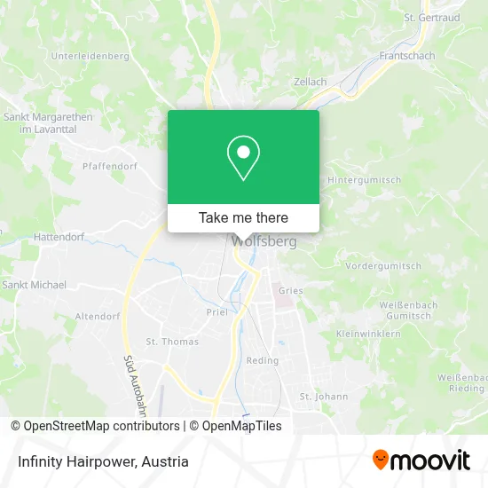 Infinity Hairpower map