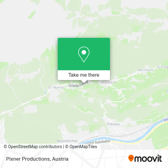 Pixner Productions map