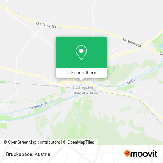 Bruckspace map