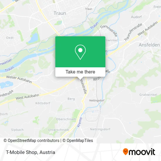T-Mobile Shop map