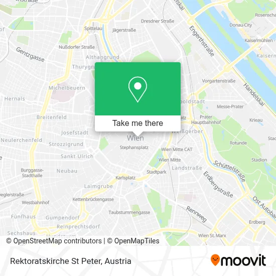 Rektoratskirche St Peter map