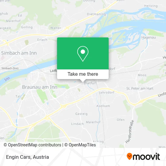 Engin Cars map
