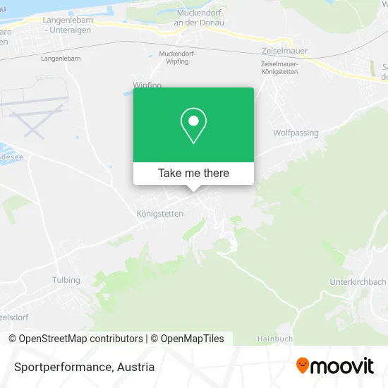 Sportperformance map