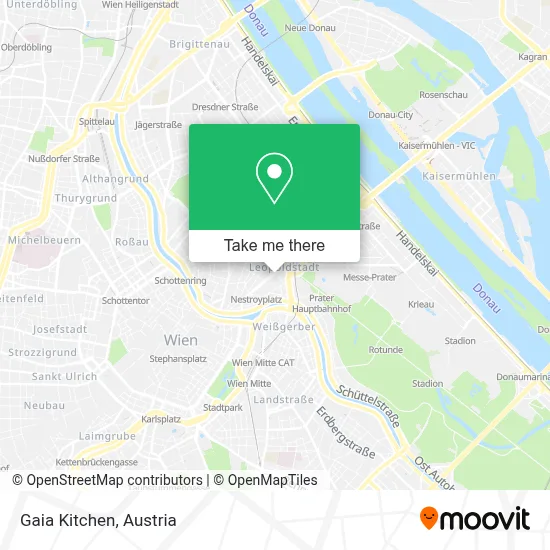 Gaia Kitchen map