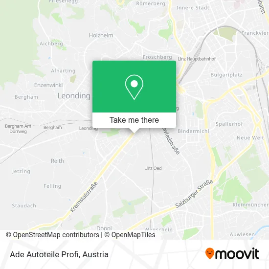 Ade Autoteile Profi map
