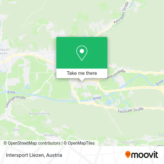 Intersport Liezen map