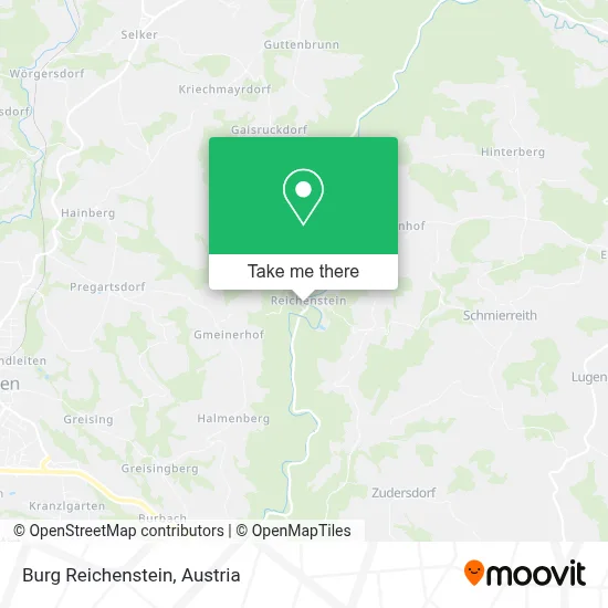 Burg Reichenstein map