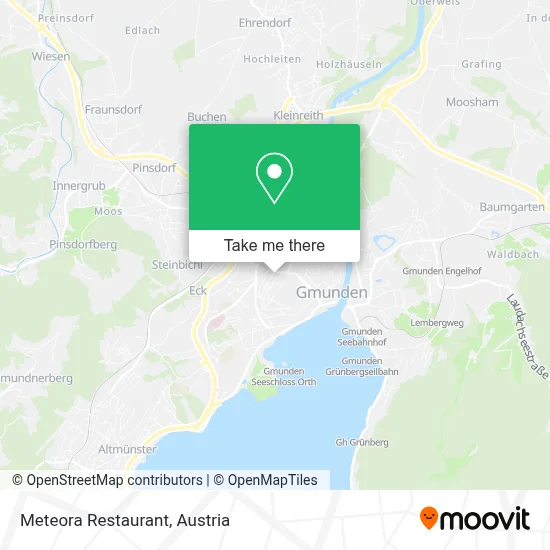 Meteora Restaurant map