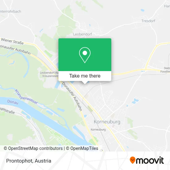 Prontophot map