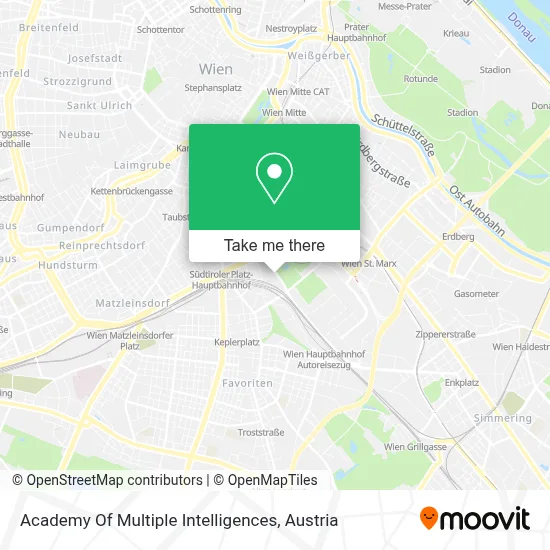Academy Of Multiple Intelligences map