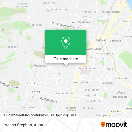Vesna Stephan map