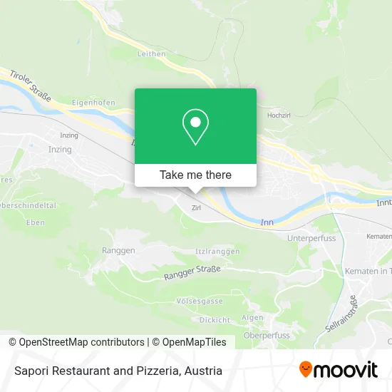 Ristorante Pizzeria Sapori map