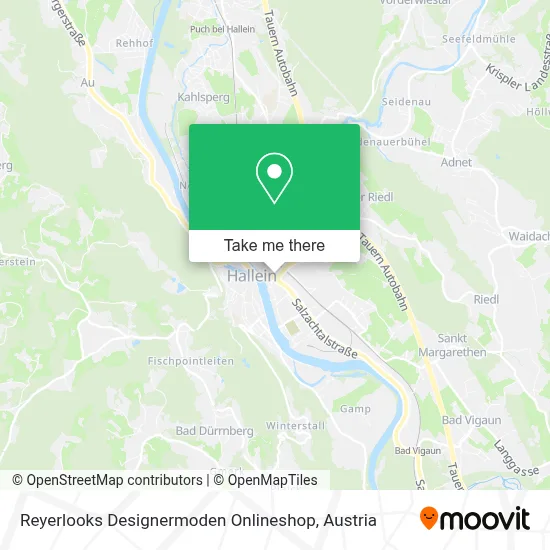 Reyerlooks Designermoden Onlineshop map