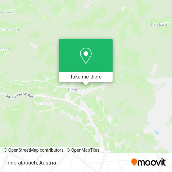 Inneralpbach map