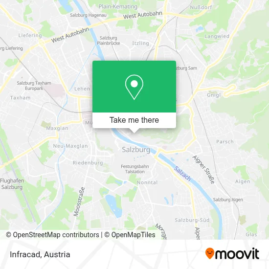 Infracad map