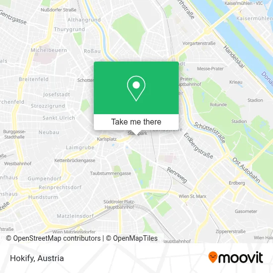 Hokify map