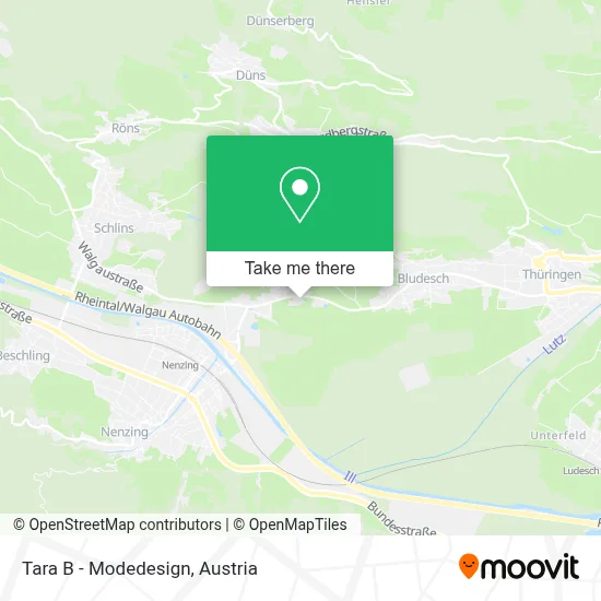 Tara B - Modedesign map