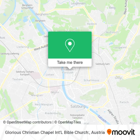 Glorious Christian Chapel Int'L Bible Church: map